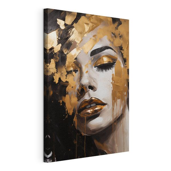 Canvas Schilderijen Mystieke schoonheid in rijke tinten