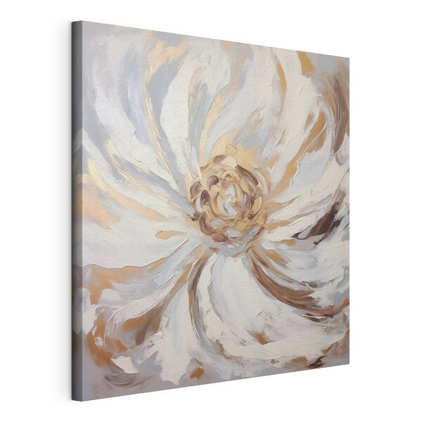 Canvas Schilderijen Schilderij van een bloem