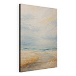 Canvas Schilderijen Schilderij van een strand