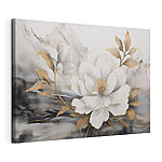 Canvas Schilderijen Schilderij van een bloem