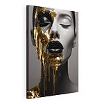 Canvas Schilderijen Etherische schoonheid met vloeiende details