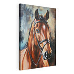 Canvas Schilderijen Schilderij van een paard