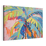 Canvas Schilderijen Schilderij van een palmboom