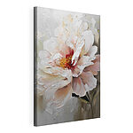 Canvas Schilderijen Delicate bloemblaadjes in zachte tinten