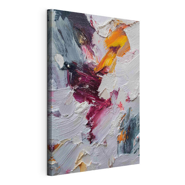 Abstracte patronen in levendige tinten Canvas Schilderijen Abstracte patronen in levendige tinten