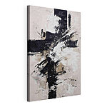 Canvas Schilderijen Zwart-wit schilderij