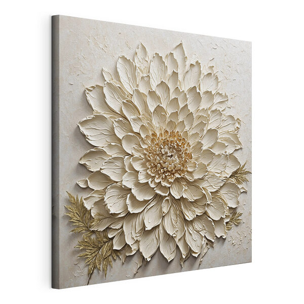 Bloemige geur in zachte tinten Canvas Schilderijen Bloemige geur in zachte tinten