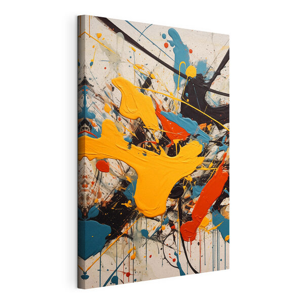 Schilderen in verschillende kleuren Canvas Schilderijen Schilderen in verschillende kleuren