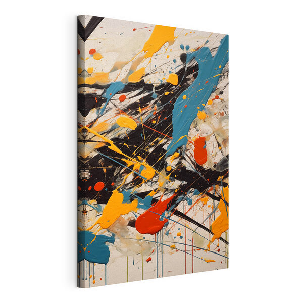 Levendige uitingen van creativiteit Canvas Schilderijen Levendige uitingen van creativiteit