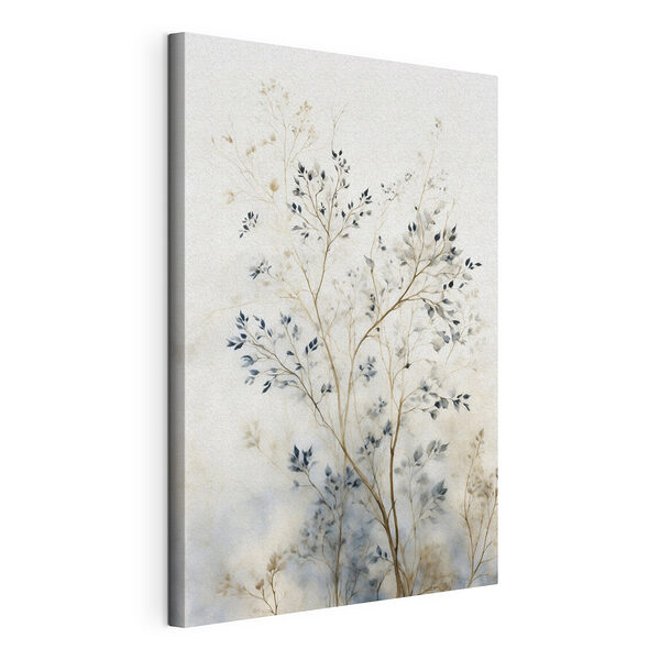 Schilderij van een boom met bladeren Canvas Schilderijen Schilderij van een boom met bladeren