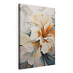 Canvas Schilderijen - Elegante bloesem in zachte tinten