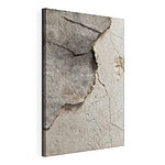 Canvas Schilderijen Ruw gestructureerde lagen onthullen verborgen details
