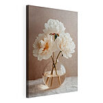 Canvas Schilderijen Vaas met bloemen erin