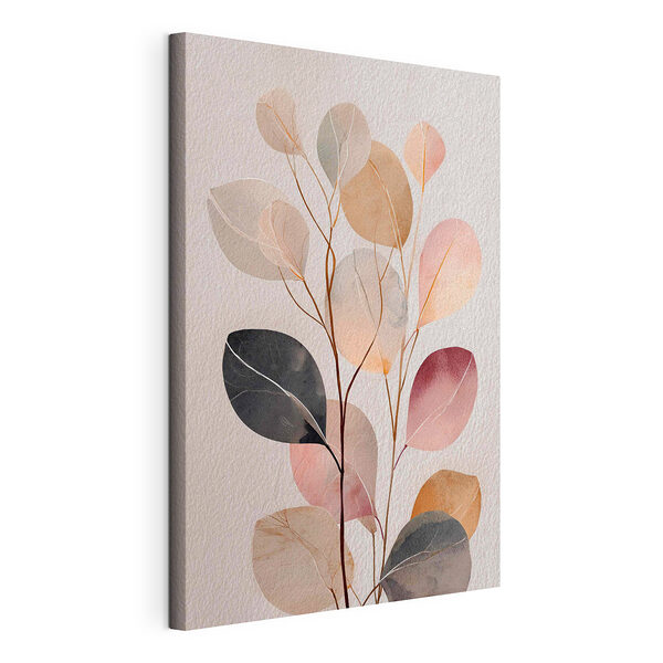 Schilderij van een plant Canvas Schilderijen Schilderij van een plant