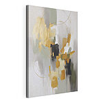 Canvas Schilderijen Dynamische abstracte vormen op doek