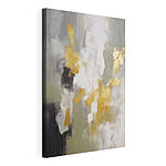 Canvas Schilderijen Abstracte tinten versmelten harmonieus met elkaar
