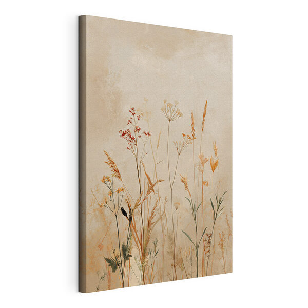 Zachte tinten die de elegantie van de natuur weerspiegelen Canvas Schilderijen Zachte tinten die de elegantie van de natuur weerspiegelen