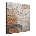 Canvas Schilderijen Abstracte texturen in warme tinten