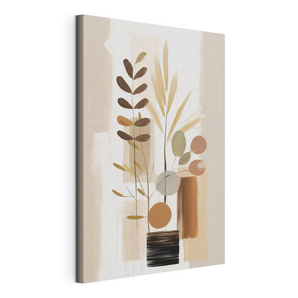 Canvas Schilderijen Schilderij van een plant