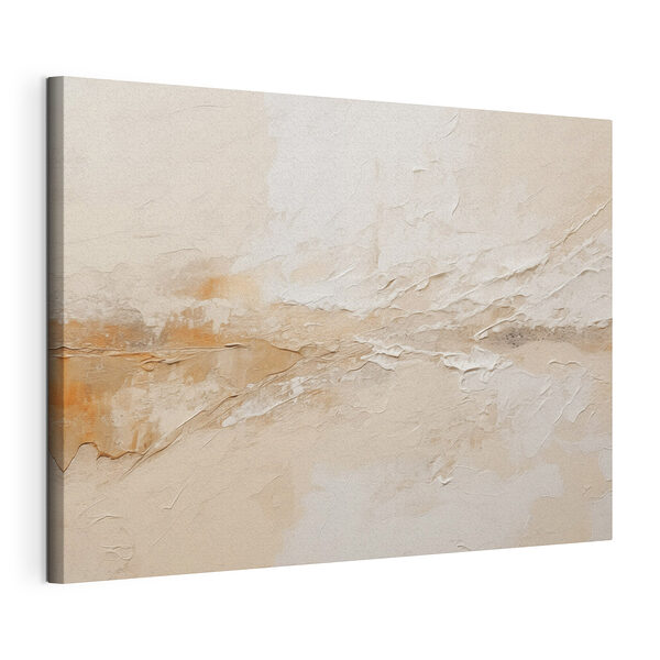 Witte muur met scheuren Canvas Schilderijen Witte muur met scheuren