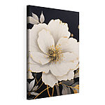 Canvas Schilderijen Elegante bloem met zachte bloemblaadjes