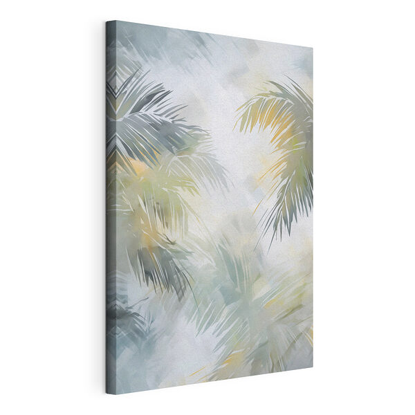 Palmbomen in de lucht Canvas Schilderijen Palmbomen in de lucht