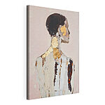 Canvas Schilderijen Kunstzinnige abstractie van een menselijke figuur