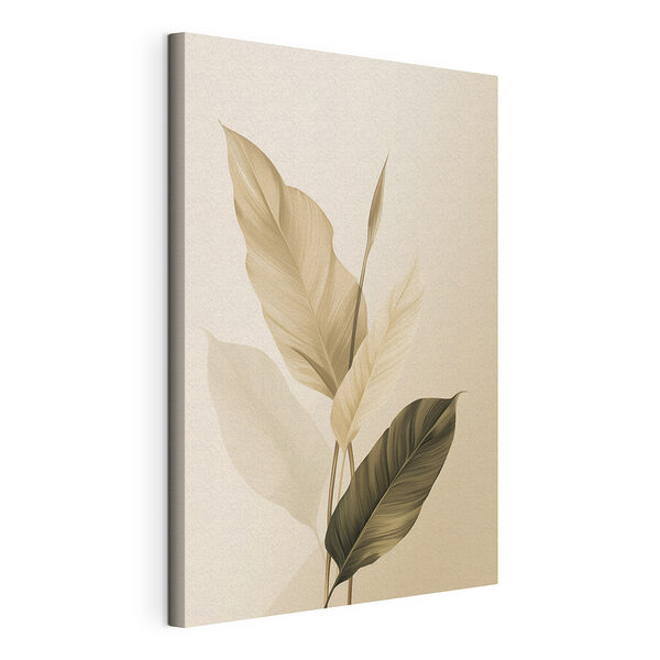 Canvas Schilderijen Zachte rondingen in het ontwerp van de natuur