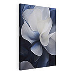 Canvas Schilderijen Elegant bloemschikwerk in zachte tinten