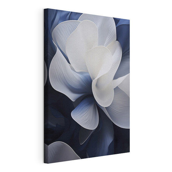 Canvas Schilderijen Elegant bloemschikwerk in zachte tinten