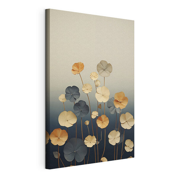 Boeket met bladeren Canvas Schilderijen Boeket met bladeren