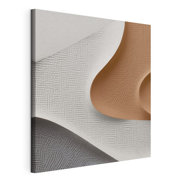 Rondingen met zachte, uitnodigende texturen Canvas Schilderijen Rondingen met zachte, uitnodigende texturen
