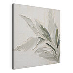 Canvas Schilderijen Schilderij van een blad