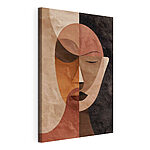 Canvas Schilderijen Gezicht van een vrouw