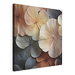 Canvas Schilderijen Een boeket bloemen in verschillende kleuren