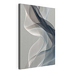 Canvas Schilderijen Zwarte en witte rook