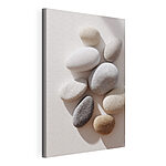 Canvas Schilderijen Groep ronde stenen