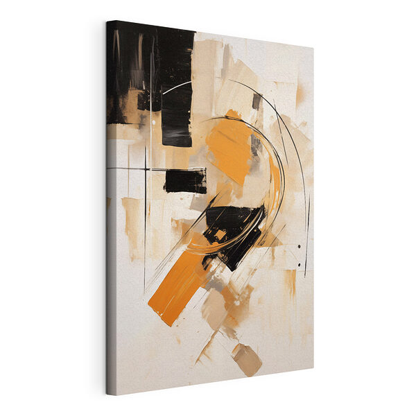 Canvas Schilderijen Schilderij van een vraagteken