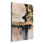 Canvas Schilderijen Abstracte schoonheid in donkere tinten
