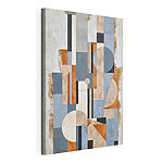 Canvas Schilderijen Schilderij met een geometrisch patroon