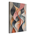 Canvas Schilderijen Kleurrijk kunstwerk van papier