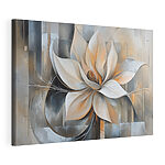 Canvas Schilderijen Schilderij van een bloem