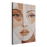Canvas Schilderijen Een kunstzinnige combinatie van vormen en tinten