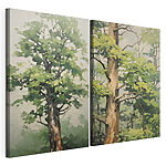 Modulaire canvasprint Schilderij van een boom