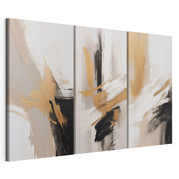 Verzameling kunstwerken Modulaire canvasprint Verzameling kunstwerken