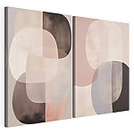 Modulaire canvasprint Twee kunstwerken
