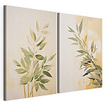 Modulaire canvasprint Schilderij van een plant