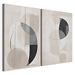 Modulaire canvasprint Twee kunstwerken
