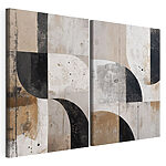 Modulaire canvasprint Twee kunstwerken