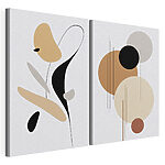 Modulaire canvasprint Twee kunstafbeeldingen